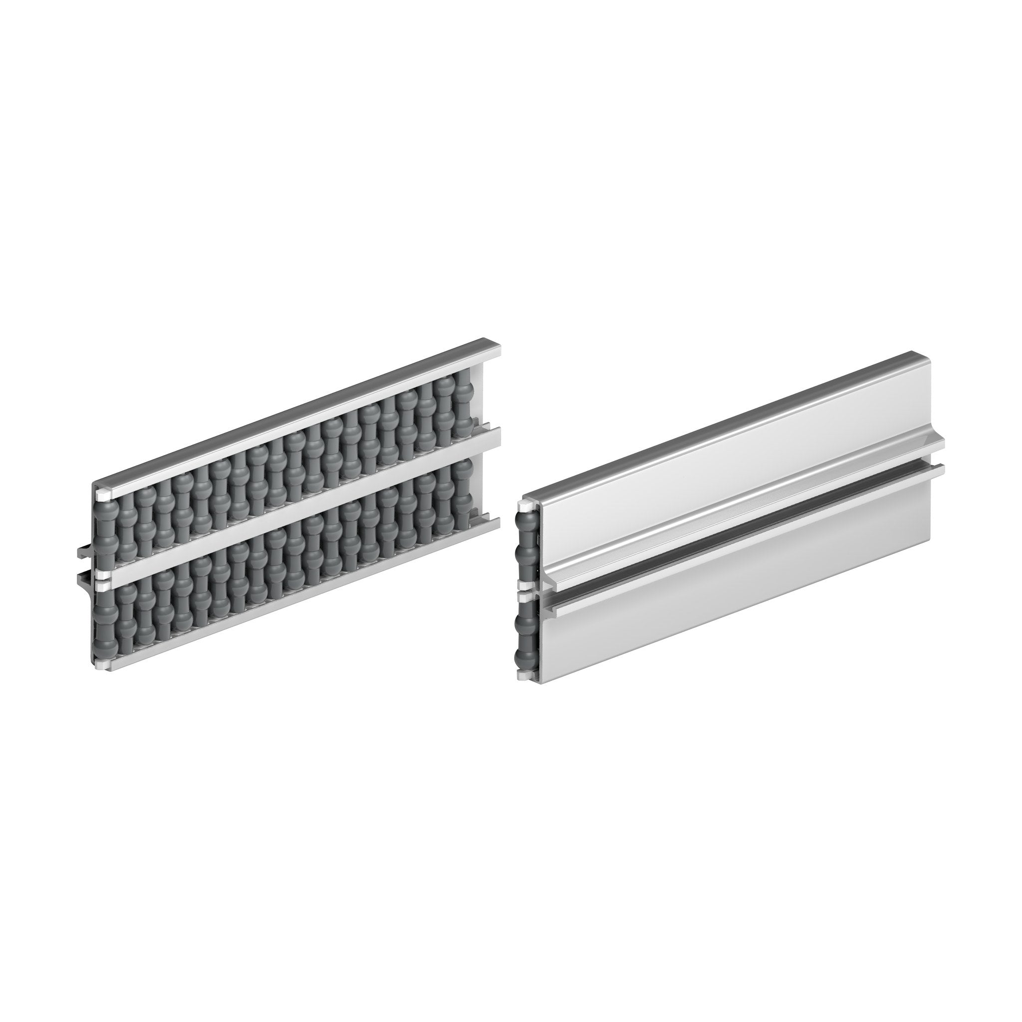 Tecom Roller Side Guide with Pearls (double type) — Part 1307