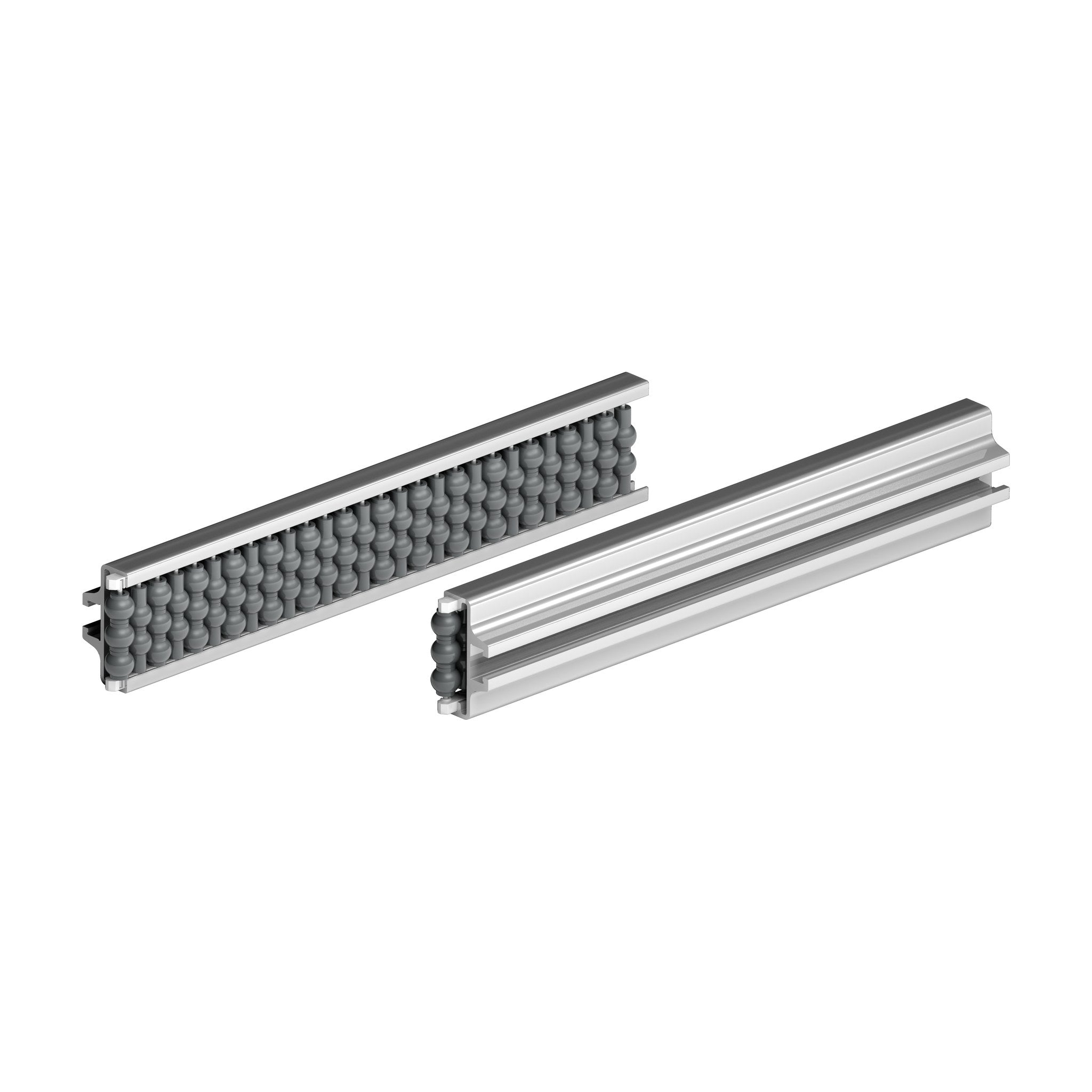 Tecom Roller Side Guide with Pearls (single type, 9.3mm pitch) — Part 1468