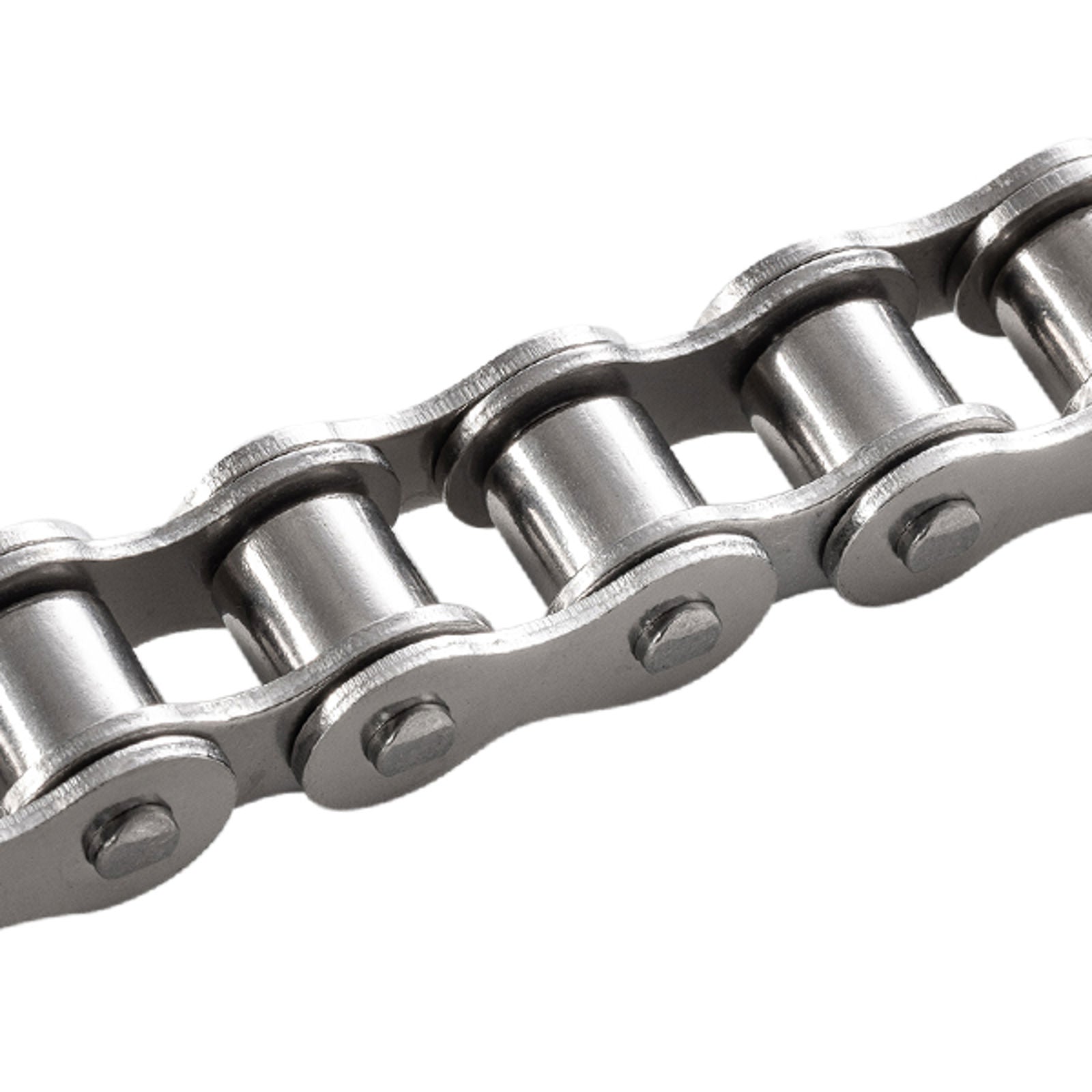 Chiaravalli QRC Stainless Roller Chain 12 B-1 Simplex — 5 m Pack — product photo