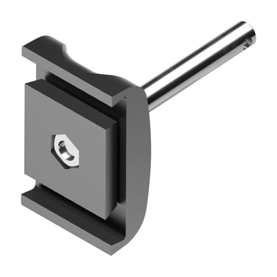 Tecom Guide Rail Clamp (for trapezoidal rails) — Part 1230