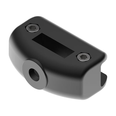 Tecom Guide Rail Clamp on Flat Support (for trapezoidal rails) — Part 1232