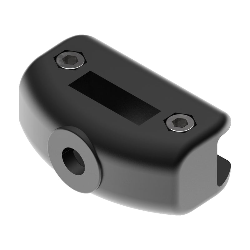 Tecom Guide Rail Clamp on Flat Support (for trapezoidal rails) — Part 1232