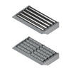 Tecom Modular Transfer Plates with Lip (115mm, 3 rows of rollers) — Part 1257