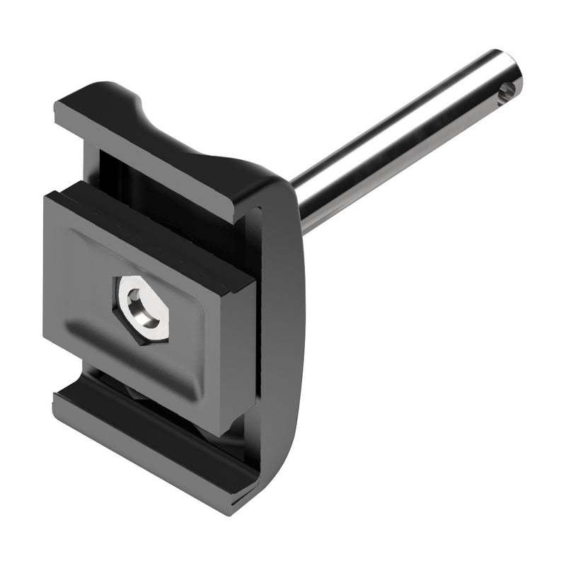 Tecom Guide Rail Clamp (for rectangular rails) — Part 1289
