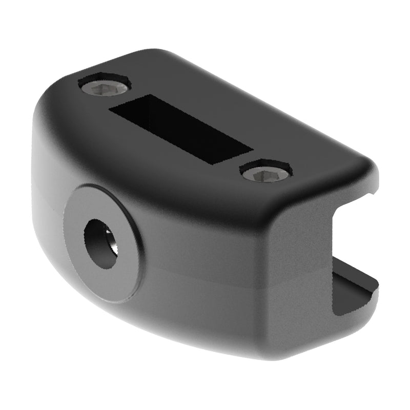 Tecom Guide Rail Clamp on Flat Support (for rectangular rails) — Part 1291