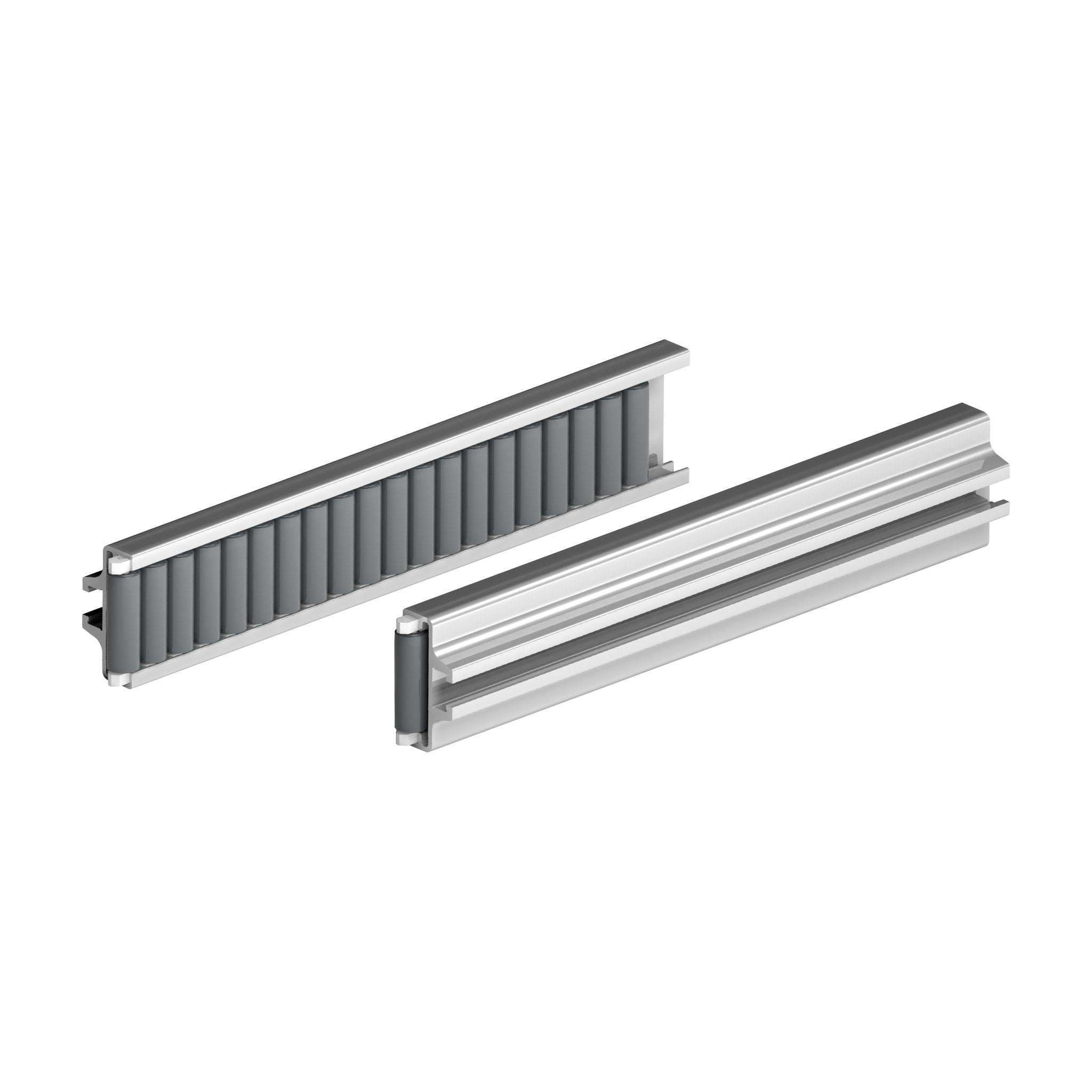 Tecom Roller Side Guide with Cylinders (single type, 12mm pitch) — Part 1325