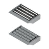 Tecom Modular Transfer Plates with Lip (85mm, 4 rows of rollers) — Part 1416