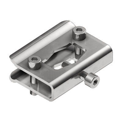 Tecom Guide Rail Clamp (for round rails) — Part 1440