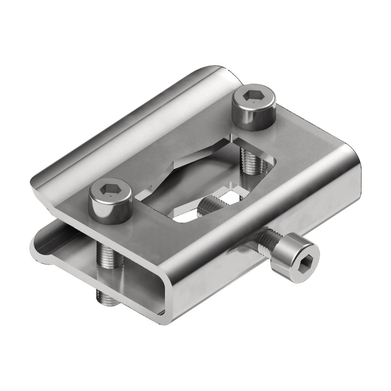 Tecom Guide Rail Clamp (for round rails) — Part 1440