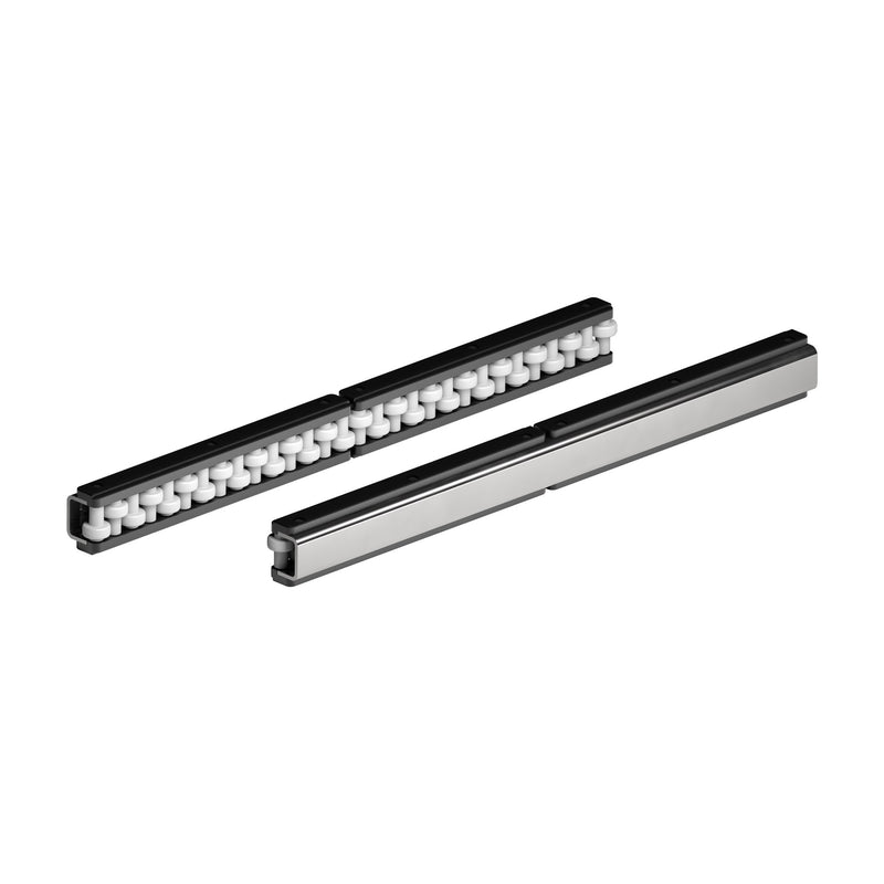 Tecom Roller Side Guide with Round Rollers (single type, rectilinear) — Part 1501