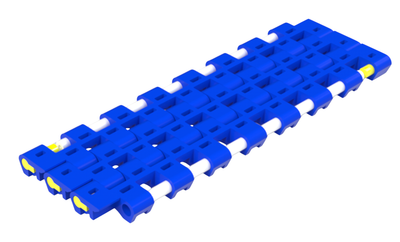 Nusaf 1536 perforated top modular belt — render