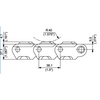 HFX 882T Series dimension drawing (side view) — Regina Conveyor Catalogue