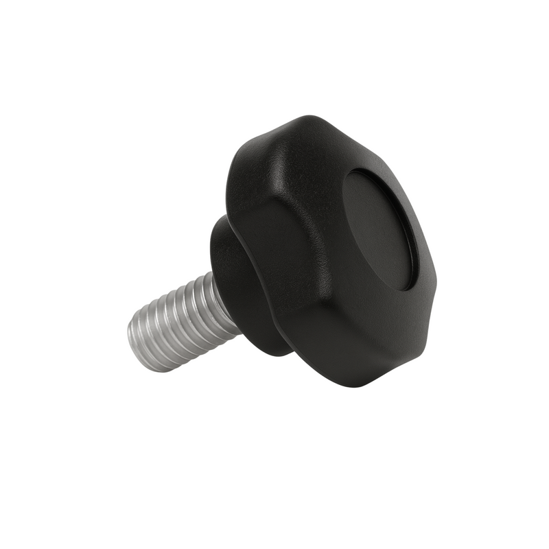 Thenar 3-Lobe Knob with Threaded Pin — Part THP30