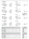 Chiaravalli CH-G A 351 helical gear unit — dimension sheet 2 of 2 (catalogue p133)