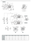 Chiaravalli CH-G A 352 helical gear unit — dimension sheet 1 of 2 (catalogue p106)
