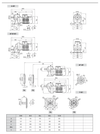 Chiaravalli CH-G A 401 helical gear unit — dimension sheet 1 of 2 (catalogue p134)