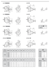 Chiaravalli CH-G A 401 helical gear unit — dimension sheet 2 of 2 (catalogue p135)