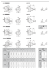 Chiaravalli CH-G A 501 helical gear unit — dimension sheet 2 of 2 (catalogue p137)