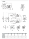 Chiaravalli CH-G A 503 helical gear unit — dimension sheet 1 of 2 (catalogue p110)