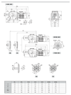 Chiaravalli CH-G A 602 helical gear unit — dimension sheet 1 of 2 (catalogue p112)