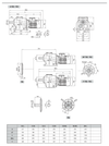 Chiaravalli CH-G A 702 helical gear unit — dimension sheet 1 of 2 (catalogue p114)