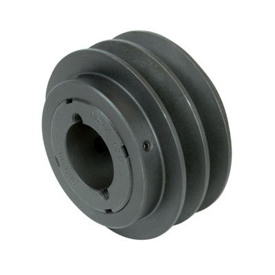 Chiaravalli Adjustable V-Belt Pulley PRB 2 Grooves — product photo