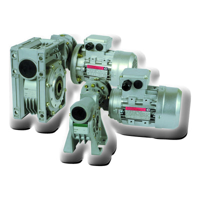 Chiaravalli CH/CH double worm gearbox with motor