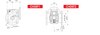 Chiaravalli CH08 — F output flange executions