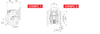 Chiaravalli CH08 — FC output flange executions