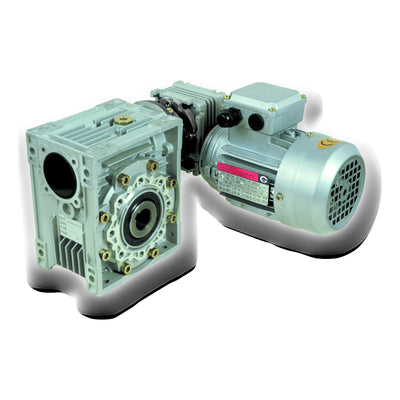 Chiaravalli CHM/CHM double worm gearbox with motor