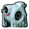 Chiaravalli CHRE 07 worm gearbox with an input shaft on both sides and no motor flange