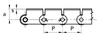 Chiaravalli CRT Transport Chain 1.1205 A1-01 (Solid Coupling Pins with Attachments) — dimension drawing (1 of 2)
