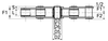Chiaravalli CRT Transport Chain 1.1260 Z (Galvanized Bolts Drilled) — dimension drawing (2 of 2)