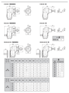 Chiaravalli CH-G D 603 shaft mounted gear unit — dimension sheet 2 of 2 (catalogue p193)
