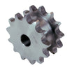 Chiaravalli Duplex Platewheel for Two Simplex Chains 10B-1 (5/8” × 3/8”) — product photo