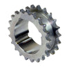 Chiaravalli Duplex Platewheel for Two Simplex Chains Taper-Lock® 12B-1 (3/4” × 7/16”) — product photo