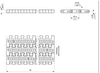 EF 1500 Series dimension drawing (without tracking guide) — Regina Conveyor Catalogue p203