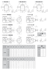 Chiaravalli CH-G K35390 helical bevel gear unit — dimension sheet 2 of 2 (catalogue p51)