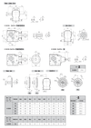 Chiaravalli CH-G K90390 helical bevel gear unit — dimension sheet (catalogue p60)