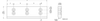 Regina Static Nose-over Bar dimension drawing (W 9in / 228.6 mm) — Regina Conveyor Catalogue p183