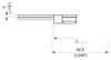 SS 2815-4 Series dimension drawing (cross-section) — Regina Conveyor Catalogue p32