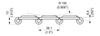 PHDG 915 Series dimension drawing (side view, K3¼ - K4½) — Regina Conveyor Catalogue p44