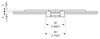 PHDG 915 Series dimension drawing (cross-section, K 7½) — Regina Conveyor Catalogue p44