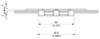 PHDG 2815 Series dimension drawing (cross-section) — Regina Conveyor Catalogue p45