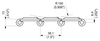 PHDG 9157 Series dimension drawing (side view) — Regina Conveyor Catalogue p46