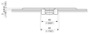 PHDG 981M Series dimension drawing (cross-section, K 7½) — Regina Conveyor Catalogue p48