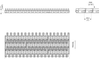 PP 1110 Series dimension drawing — Regina Conveyor Catalogue p213