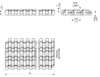 PP HF USPM Series dimension drawing (without tracking guide) — Regina Conveyor Catalogue p237