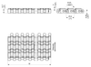 ULF HF USPM Series dimension drawing (without tracking guide) — Regina Conveyor Catalogue p238