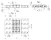 ULF HFS USPM Series dimension drawing (with tracking guide) — Regina Conveyor Catalogue p239